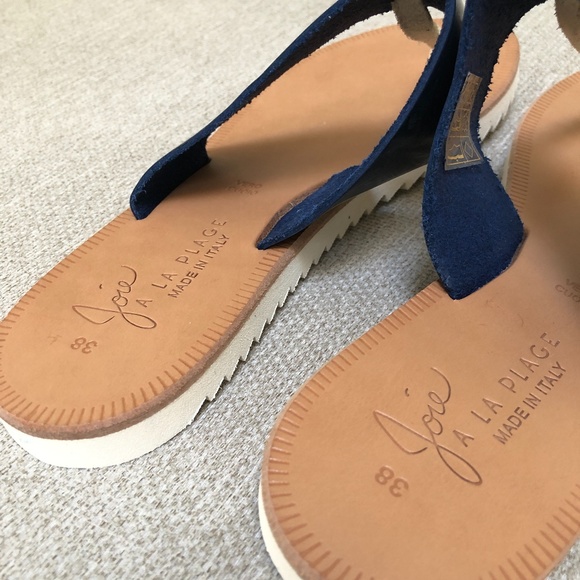 JOIE A La Plage T-strap Sandals - BNWOT - Picture 3 of 7